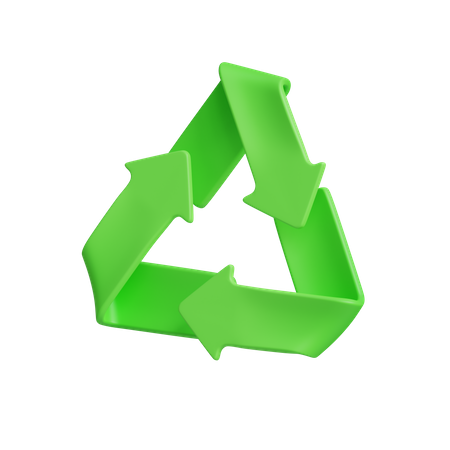 Signe de recyclage  3D Icon