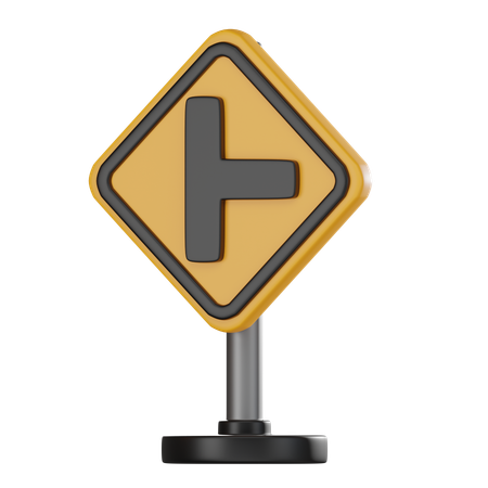 Panneau de signalisation latérale  3D Icon