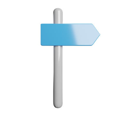 Panneau de signalisation  3D Icon