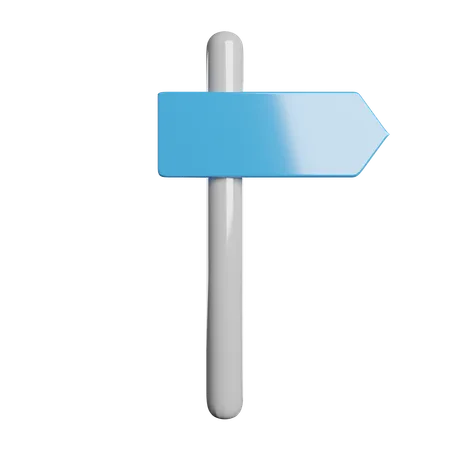 Panneau de signalisation  3D Icon