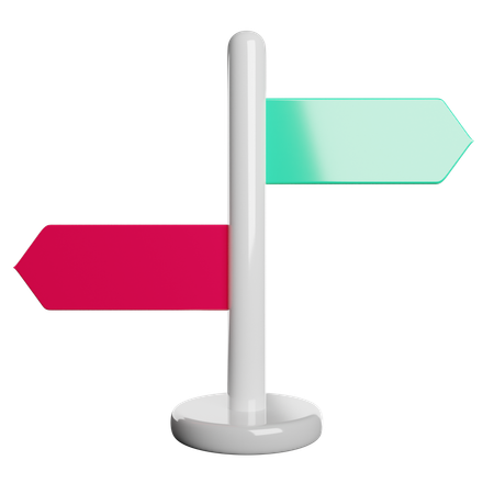 Panneau de signalisation  3D Icon