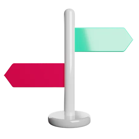 Panneau de signalisation  3D Icon