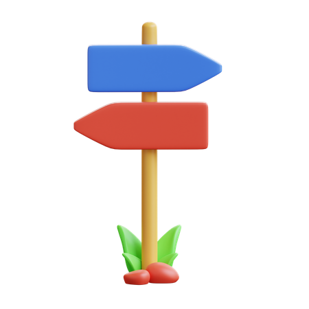 Panneau de signalisation  3D Icon