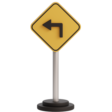 Panneau de signalisation  3D Icon