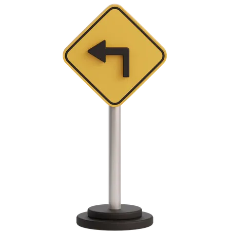 Panneau de signalisation  3D Icon