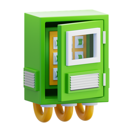 Panneau électrique  3D Icon