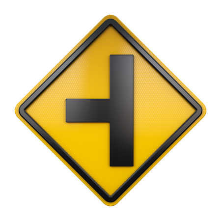 Panneau de signalisation  3D Icon