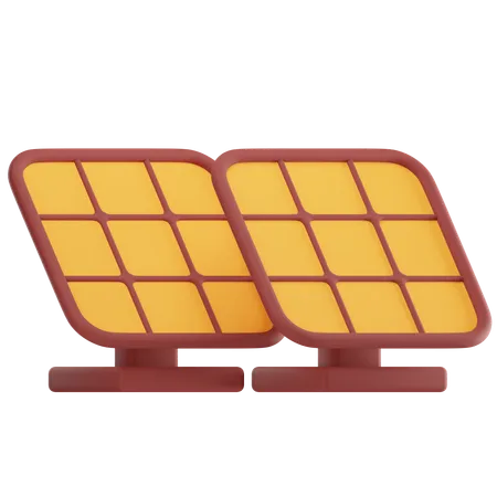 Panneau solaire  3D Icon