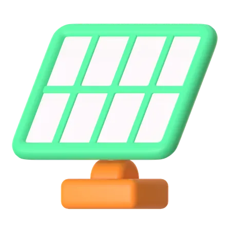 Panneau solaire  3D Icon