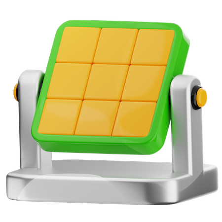 Panneau solaire  3D Icon