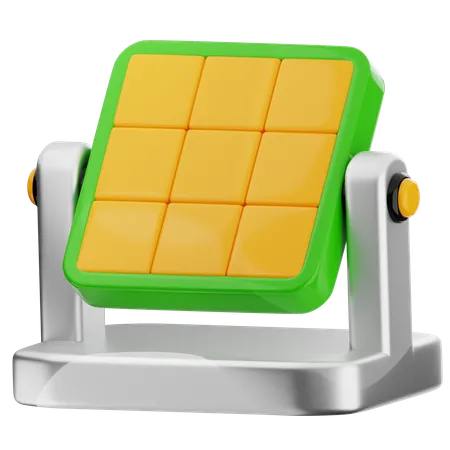 Panneau solaire  3D Icon