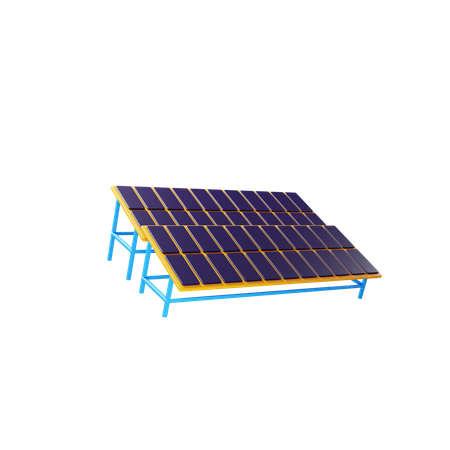 Panneau solaire  3D Icon