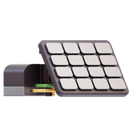 Panneau solaire  3D Icon