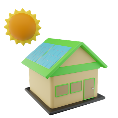 Panneau solaire  3D Icon