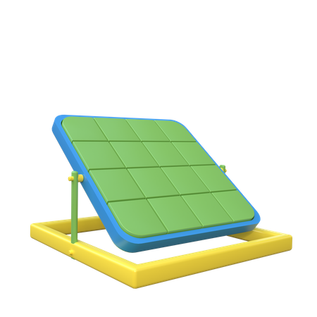 Panneau solaire  3D Icon