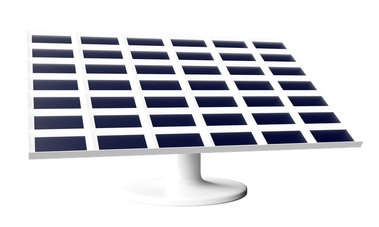 Panneau solaire  3D Icon