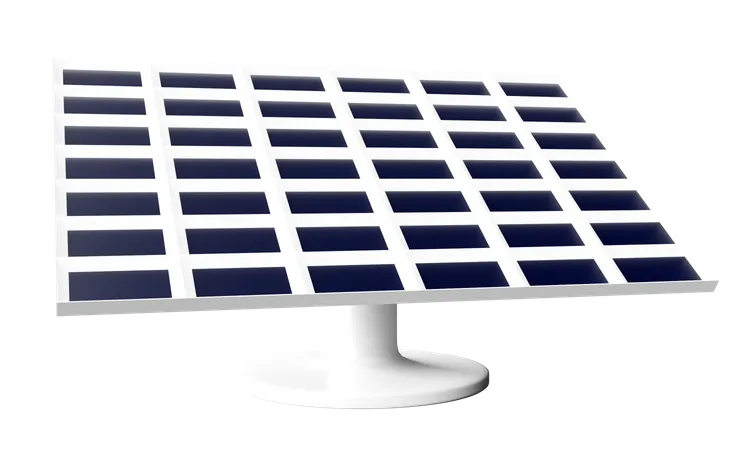 Panneau solaire  3D Icon