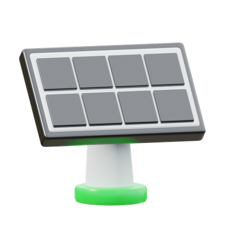 Panneau solaire  3D Icon