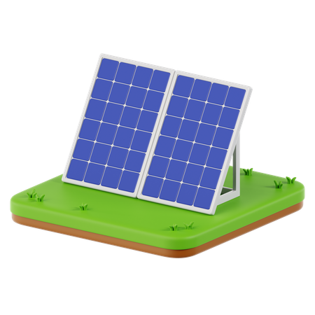 Panneau solaire intelligent  3D Icon