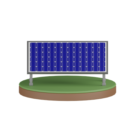 Panneaux solaires  3D Icon
