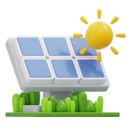 Pannello solare  3D Icon