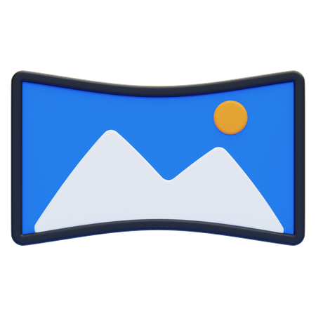 Panorama  3D Icon