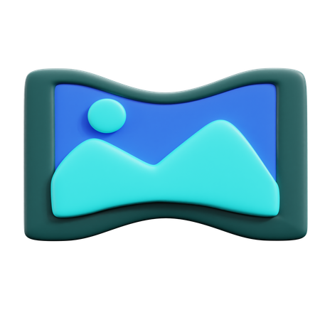 Panorama Display  3D Icon