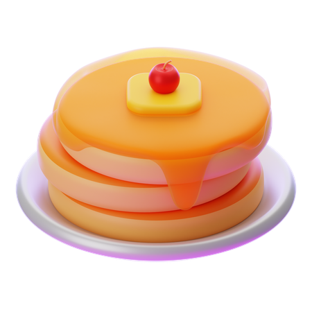 Panqueca  3D Icon