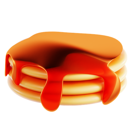 Panqueca  3D Icon