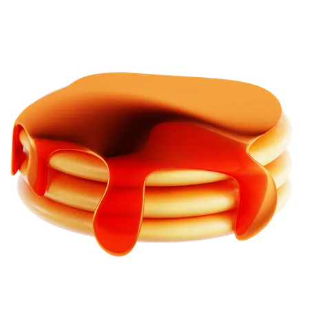 Panqueca  3D Icon