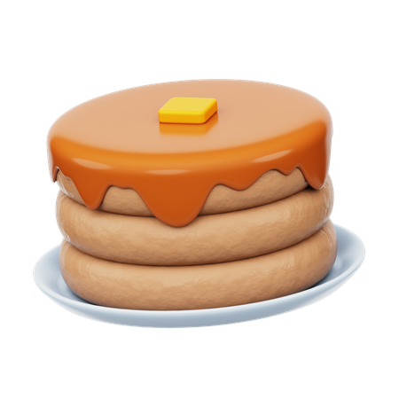 Panqueca  3D Icon