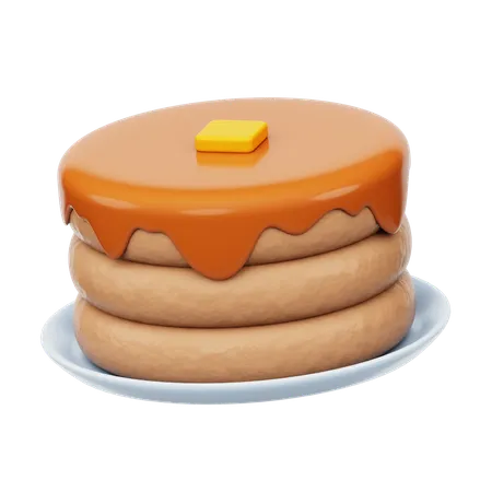 Panqueca  3D Icon