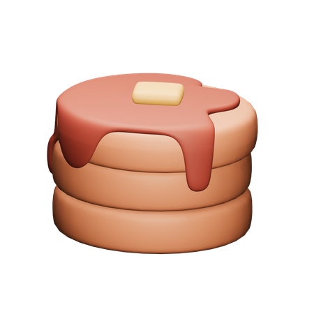 Bolo de forma  3D Icon