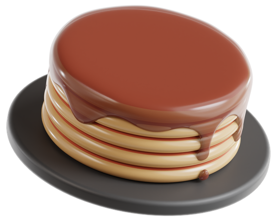 Panqueca  3D Icon