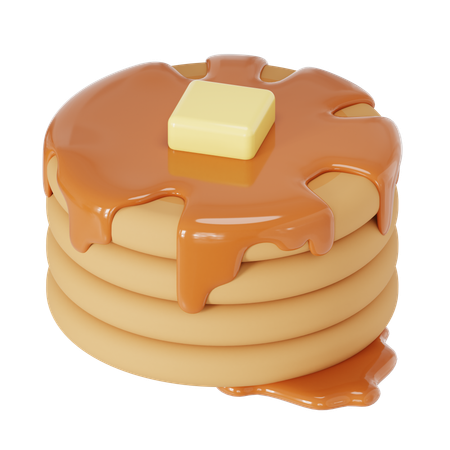 Panqueca  3D Icon