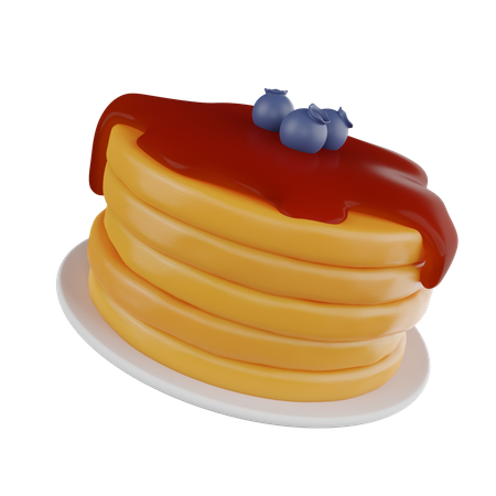 Panqueca  3D Icon