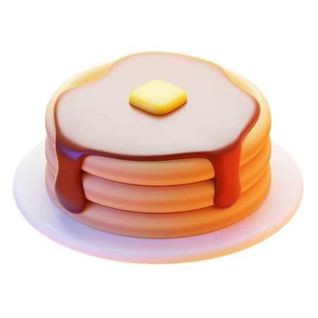 Panqueca  3D Icon