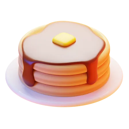 Panqueca  3D Icon