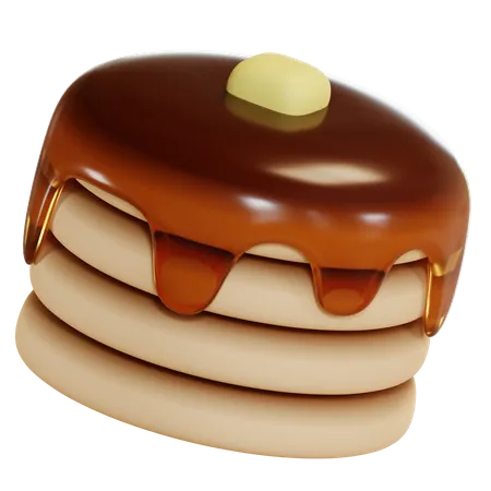 Panqueca  3D Icon