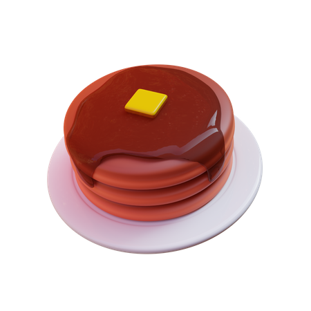 Panqueca  3D Icon