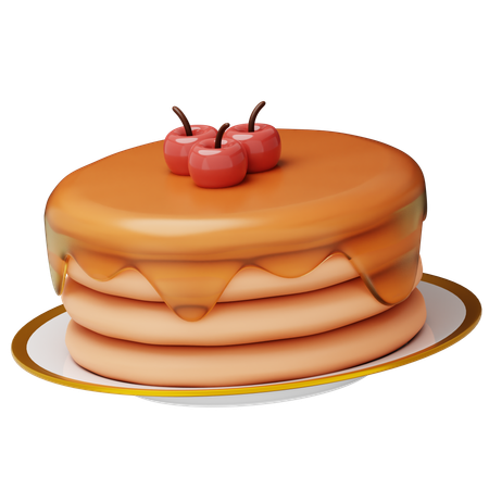 Tortita  3D Icon