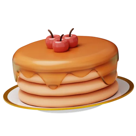 Tortita  3D Icon