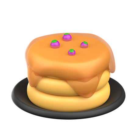 Tortita  3D Icon