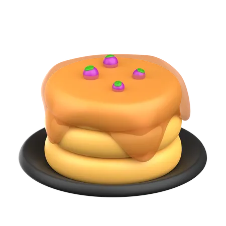 Tortita  3D Icon