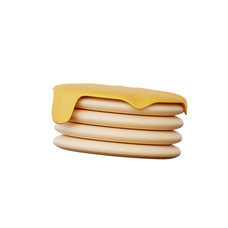 Tortita  3D Illustration