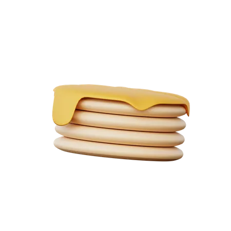 Tortita  3D Illustration