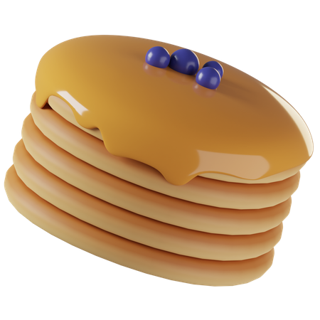 Tortita  3D Illustration