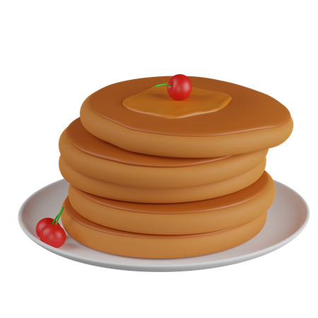 Panqueques  3D Icon