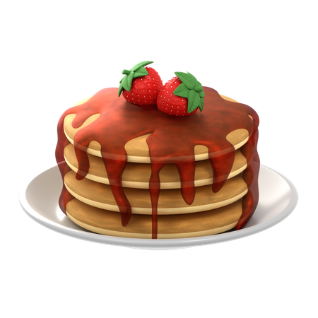 Panqueques  3D Icon