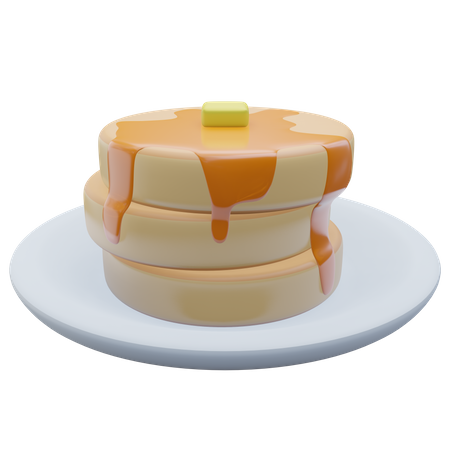 Panqueques  3D Icon